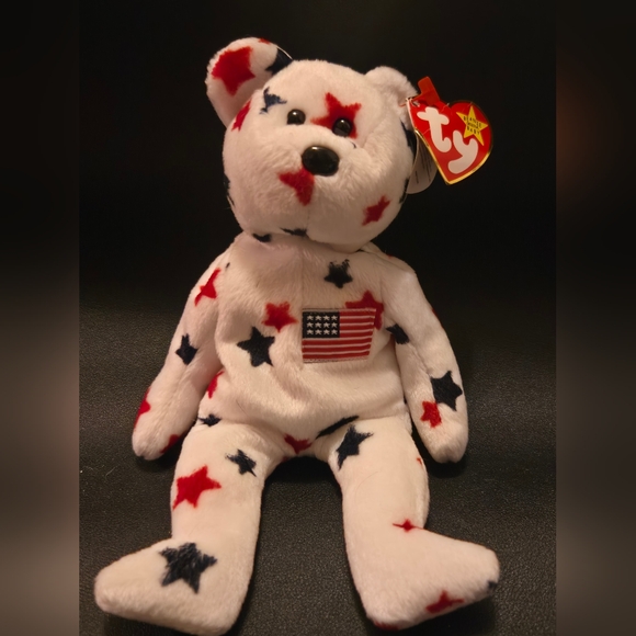 Ty Glory the Bear Plush Toy - 4188 TAG ERRORS